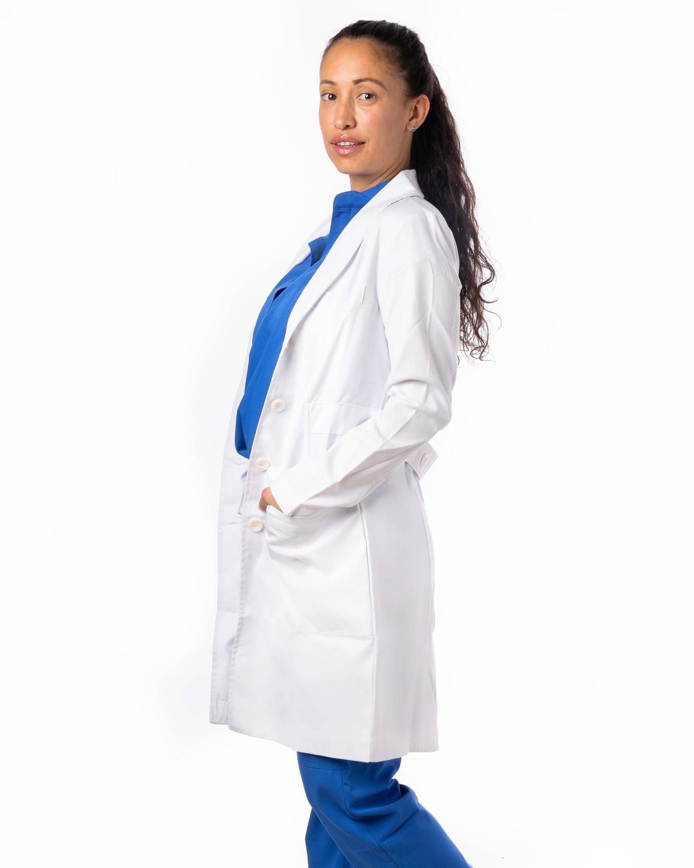Women's White Coat