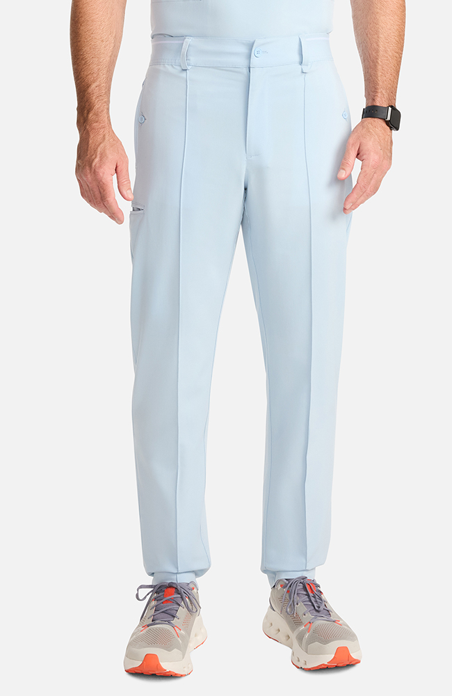 Men's Pintuck Tapered Scrub Pant