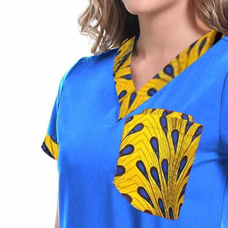 Igbo Women’s Scrub Top – Soft, Breathable African-Inspired Medical Uniform, igbo women soft breathable, women soft breathable african-inspired, igbo women soft, women soft breathable, soft breathable african-inspired, igbo women, women soft, soft breathable, igbo, women, soft, breathable, african-inspired, elevate wardrobe stunning, wardrobe stunning women, stunning women short-sleeve, women short-sleeve designed