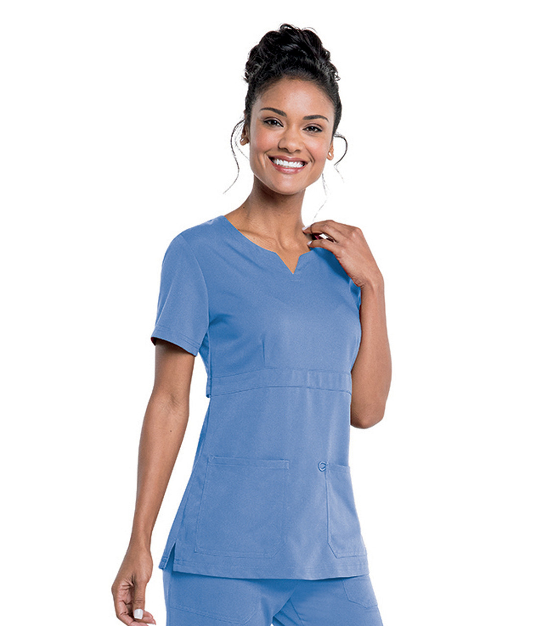 server uniforms, restaurant uniforms, uniform apparel, Leah Empire Notch Neck Tunic, leah empire notch neck, empire notch neck tunic, leah empire notch, empire notch neck, notch neck tunic, leah empire, empire notch, notch neck, leah, empire, notch, neck, tunic, 20new 20tailored 20waistline
