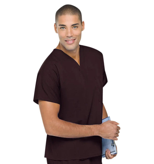 Landau Unisex Scrub Top, landau unisex, landau, unisex, landau zone unisex, zone unisex 1-pocket, unisex 1-pocket v-neck, 1-pocket v-neck simplified, v-neck simplified clinical, simplified clinical reliability, clinical reliability healthcare, reliability healthcare professionals, zone, 1-pocket, v-neck, simplified, clinical, reliability