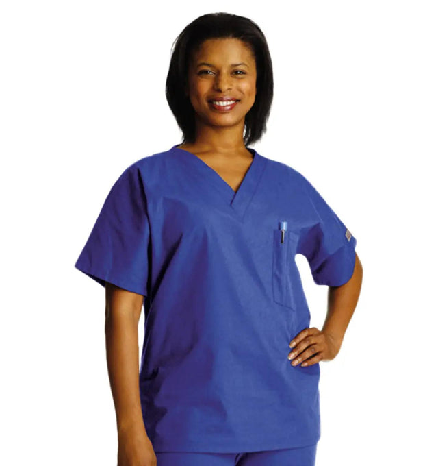 Landau Unisex Scrub Top, landau unisex, landau, unisex, landau zone unisex, zone unisex 1-pocket, unisex 1-pocket v-neck, 1-pocket v-neck simplified, v-neck simplified clinical, simplified clinical reliability, clinical reliability healthcare, reliability healthcare professionals, zone, 1-pocket, v-neck, simplified, clinical, reliability