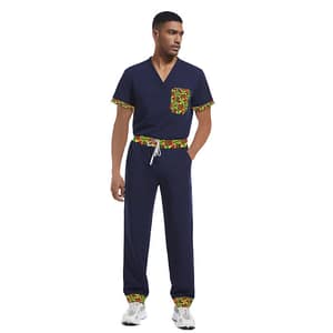Accra Men’s Straight Scrub Pants – Comfortable, Durable Medical Uniform