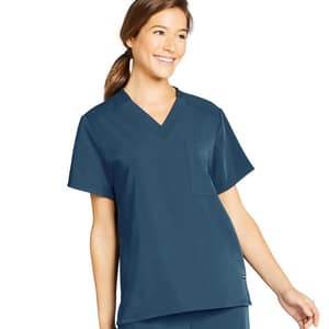 Jockey Scrubs 2200 Men's Unisex One Pocket Odor Resistant Medical Scrub Top