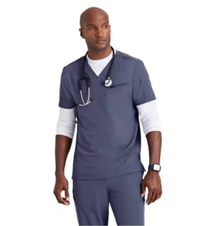 Barco Unify™ by Barco RALLY 3-POCKET V-NECK SCRUB TOP