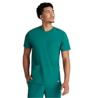SKECHERS™ Barco Round Neck Scrub Top