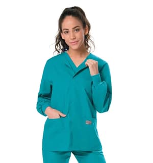 Landau Scrub Zone Unisex Warm-Up Scrub Jacket