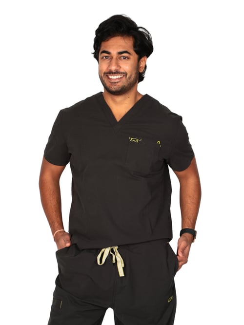Men's 5450 Stealth V-Neck Scrub Top