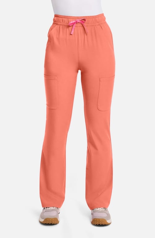 Women's High Rise 4-Pocket Flare Scrub Pant