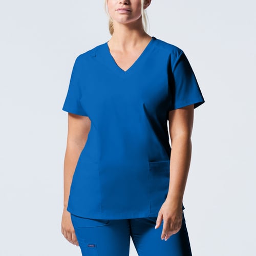 Landau ProFlex Women's 3-Pocket V-Neck Scrub Top (BC)