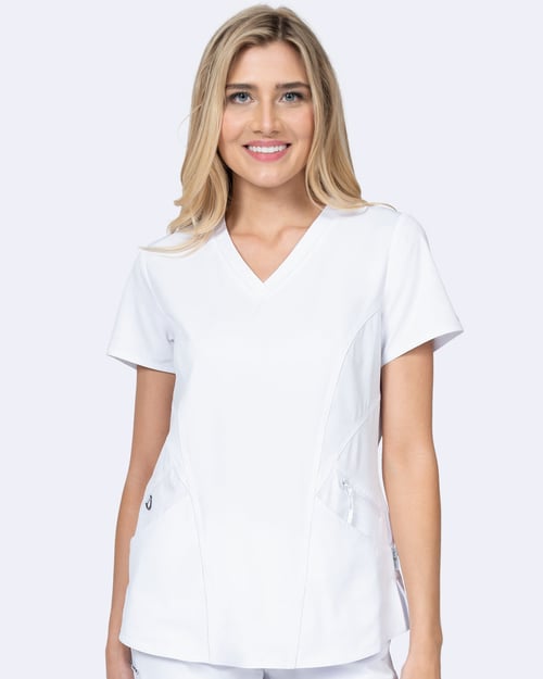 V-neck Scrub Top (1084)