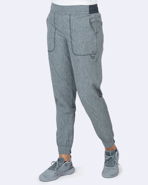 Hailey Heathered Jogger Pant (3052)
