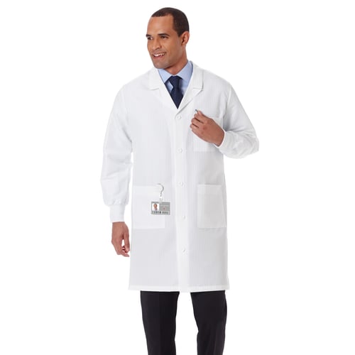 Meta 40" Unisex Fluid Resistant Anti-Static Labcoat 11653