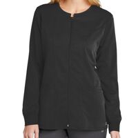 Women's Premiere Flex Full Zip Scrub Jacket Oak & Twine