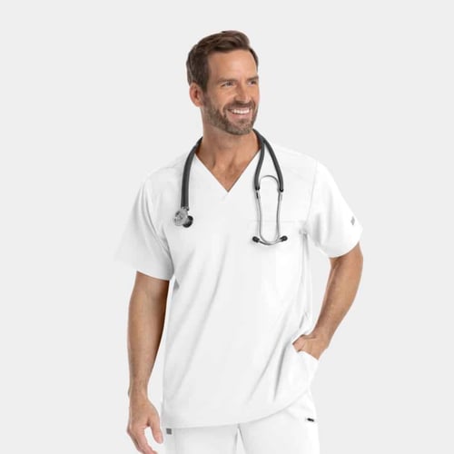 Epic Men's White Top 4851