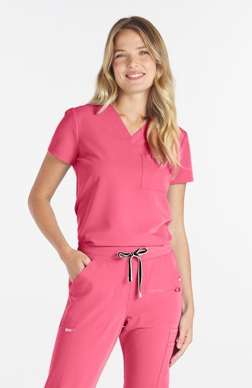 Mayfair V Neck 2-Pocket CORE Scrub Top