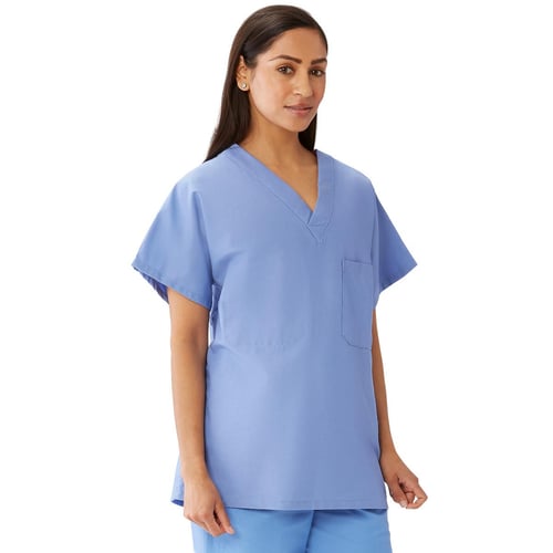 Medline CottonCare Unisex Scrub Tops