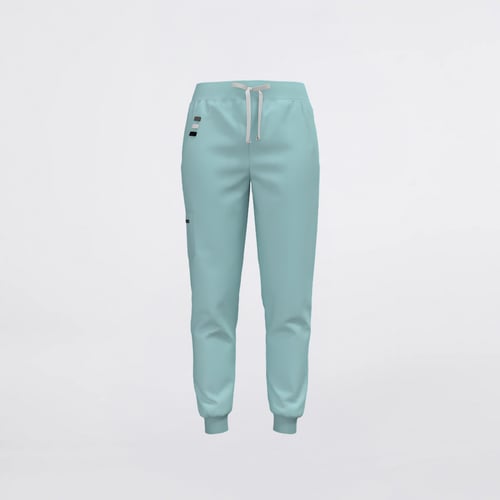 Teal Scrub Pants