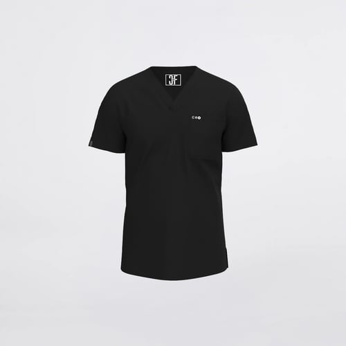 Sable V-Neck Scrub Tops