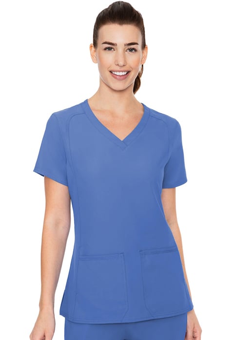 Med Couture Insight Side Pocket Top