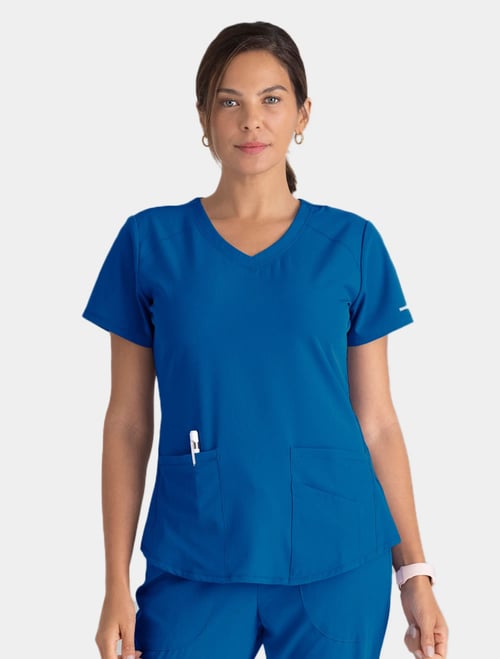 Skechers by Barco Women's Breeze V-Neck Top #SK101