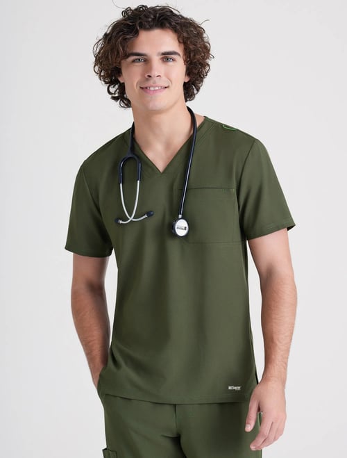 Grey's Anatomy Evolve Men's Journey V-Neck Top #GSST179