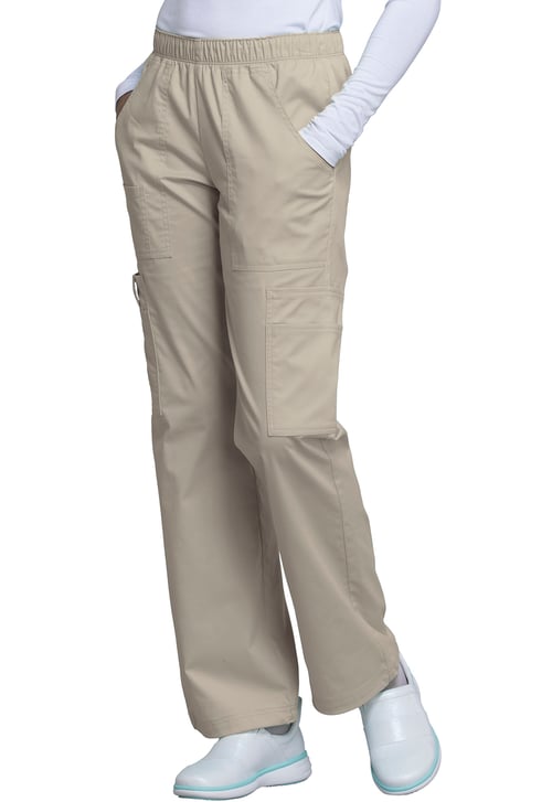 Mid Rise Pull-On Cargo Pant