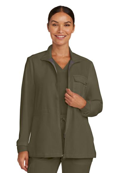 Women's Zip Front Utility Jacket