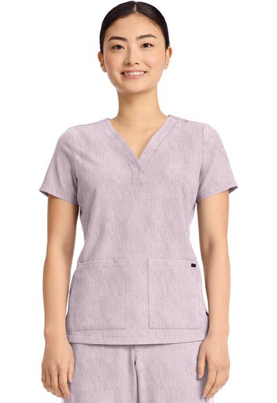 Women's 3-Pocket Y-Neck Top