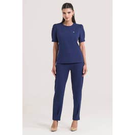 Scrub Feminino Isis - Azul Marinho