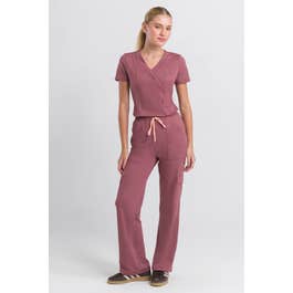 Scrub Feminino Coach - Rosa Vintage
