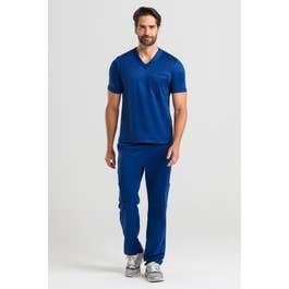 Scrub Masculino Soft - Azul Marinho
