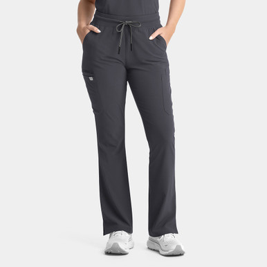 EPIC Women's Flare Leg Yoga Waistband Scrub Pant 9813