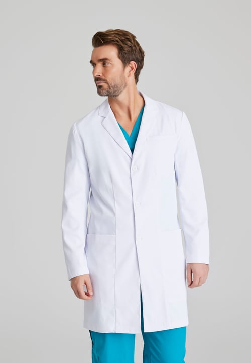 Barco Men's 38" 3 Button Lab Coat - #BRC965
