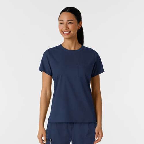 Boundless Women's Classic Scrub Tee - Navy