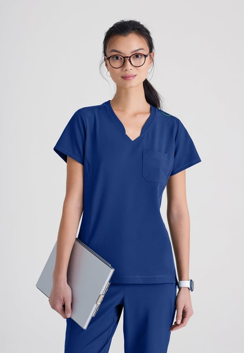 Sway 1-Pocket Banded V-Neck Ciclo® Scrub Top