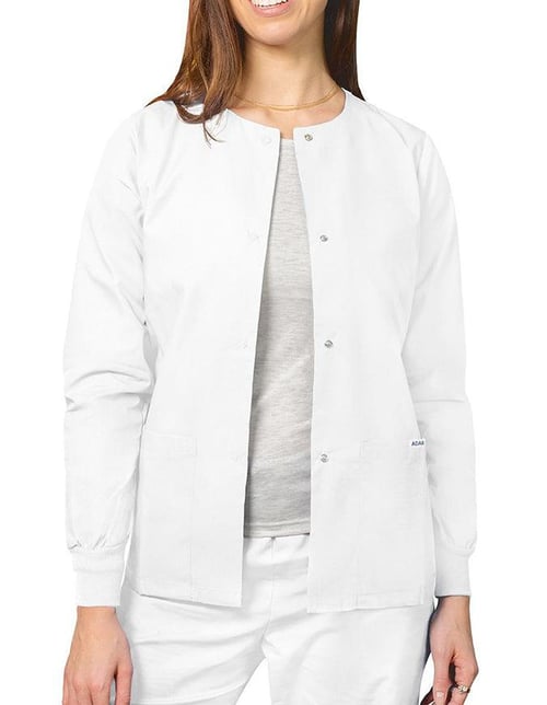 Adar 602 Women's 29 Inch Two Pockets Warm Up Scrub Lab Jacket