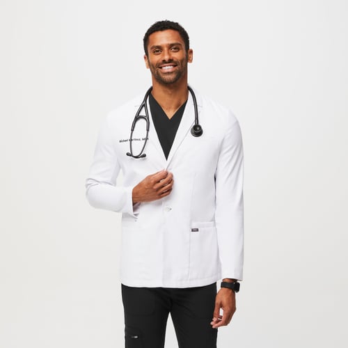 Harlem Short Lab Coat