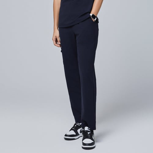 Zenir | Women's Utility Side Pocket Scrub Pants - Midnight Navy