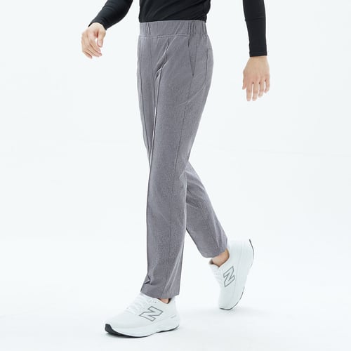 Zenir | Men's Line Banding Scrub Pants - Ash Gray