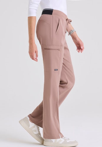 Grey’s Anatomy Kim Women’s Straight-Leg Scrub Pants – Spandex Stretch | GRSP500