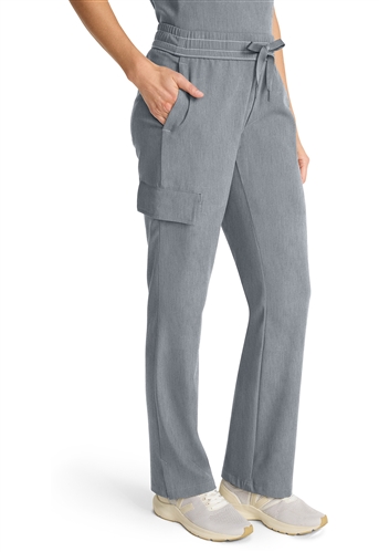 Healing Hands Quest Women’s Brandy Mid Rise Drawstring Straight Leg Scrub Pants