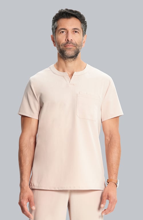 Men's Cirrus Split Crew Neck Scrub Top