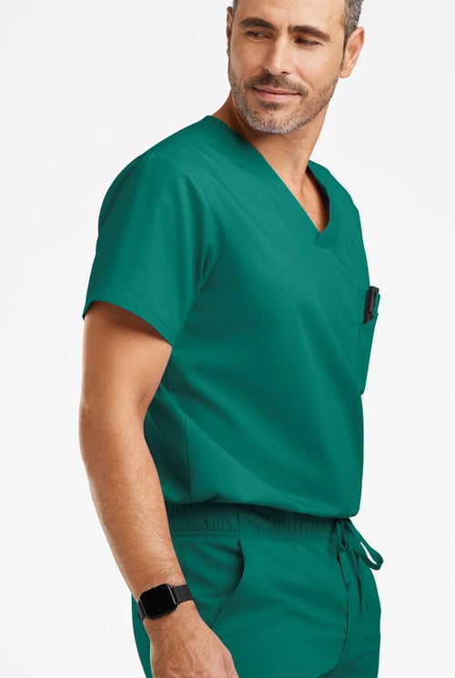 Butter-Soft Originals Men's 3-Pocket V-Neck Scrub Top, Cotton Scrubs, butter-soft originals men 3-pocket, originals men 3-pocket v-neck, butter-soft originals men, originals men 3-pocket, men 3-pocket v-neck, butter-soft originals, originals men, men 3-pocket, butter-soft, originals, men, 3-pocket, v-neck, there little more, little more interest, more interest here