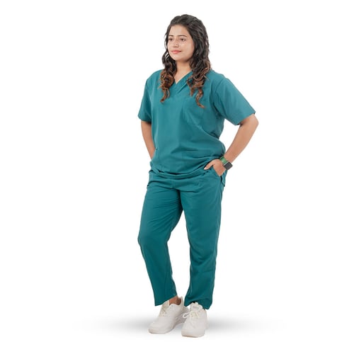 Classic Scrub for Women | V-Neck | Forest Green, classic women v-neck forest, women v-neck forest green, classic women v-neck, women v-neck forest, v-neck forest green, classic women, women v-neck, v-neck forest, classic, women, v-neck, forest, green, uncover superior medwear, superior medwear forest, medwear forest green, forest green women