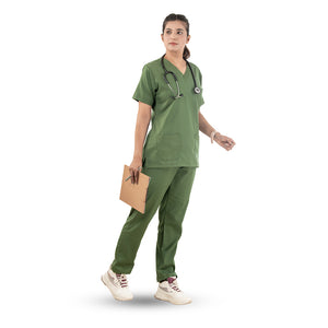 Premium Scrub for Women | V-Neck | Moss Green, women v-neck moss green, women v-neck moss, v-neck moss green, women v-neck, v-neck moss, moss green, women, v-neck, moss, green, elevate professional medwear, professional medwear moss, medwear moss green, moss green women, green women exceptional, women exceptional comfort, exceptional comfort touch