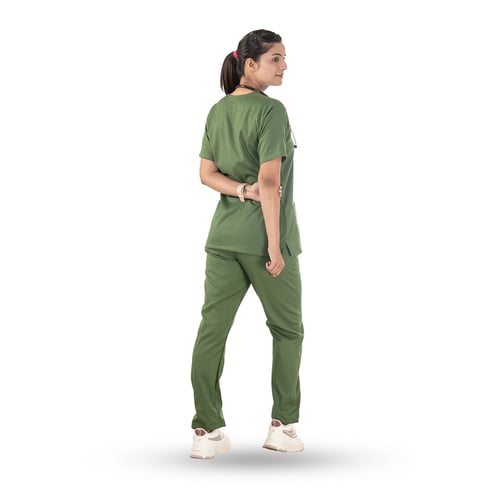 Premium Scrub for Women | V-Neck | Moss Green, women v-neck moss green, women v-neck moss, v-neck moss green, women v-neck, v-neck moss, moss green, women, v-neck, moss, green, elevate professional medwear, professional medwear moss, medwear moss green, moss green women, green women exceptional, women exceptional comfort, exceptional comfort touch
