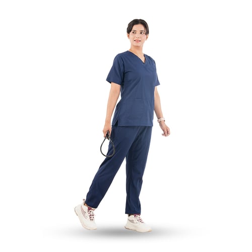 Classic Scrub for Women | V-Neck | Galaxy Blue, classic women v-neck galaxy, women v-neck galaxy blue, classic women v-neck, women v-neck galaxy, v-neck galaxy blue, classic women, women v-neck, v-neck galaxy, classic, women, v-neck, galaxy, blue, elevate work attire, work attire medwear, attire medwear galaxy, medwear galaxy blue