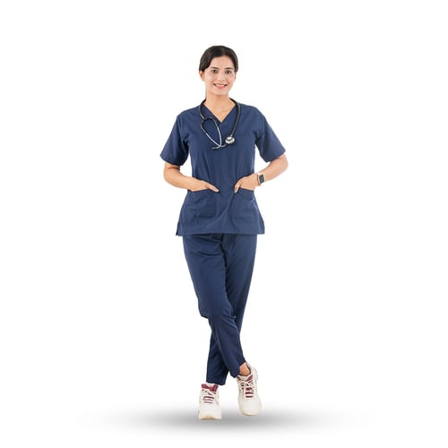 Classic Scrub for Women | V-Neck | Galaxy Blue, classic women v-neck galaxy, women v-neck galaxy blue, classic women v-neck, women v-neck galaxy, v-neck galaxy blue, classic women, women v-neck, v-neck galaxy, classic, women, v-neck, galaxy, blue, elevate work attire, work attire medwear, attire medwear galaxy, medwear galaxy blue