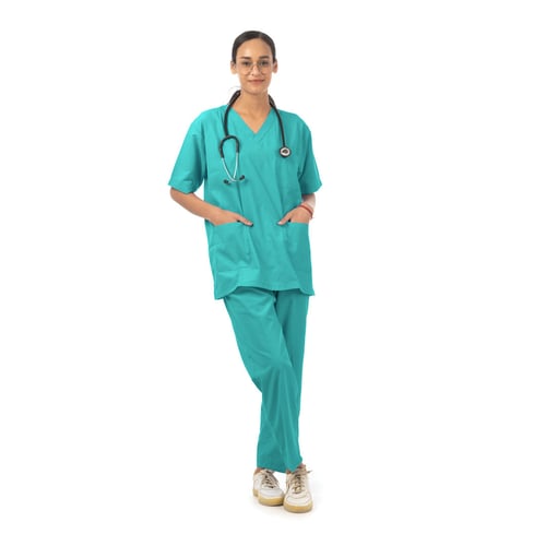 Classic Scrub for Women | V-Neck | Light Turquoise, classic women v-neck light, women v-neck light turquoise, classic women v-neck, women v-neck light, v-neck light turquoise, classic women, women v-neck, v-neck light, classic, women, v-neck, light, turquoise, elevate work attire, work attire medwear, attire medwear light, medwear light turquoise